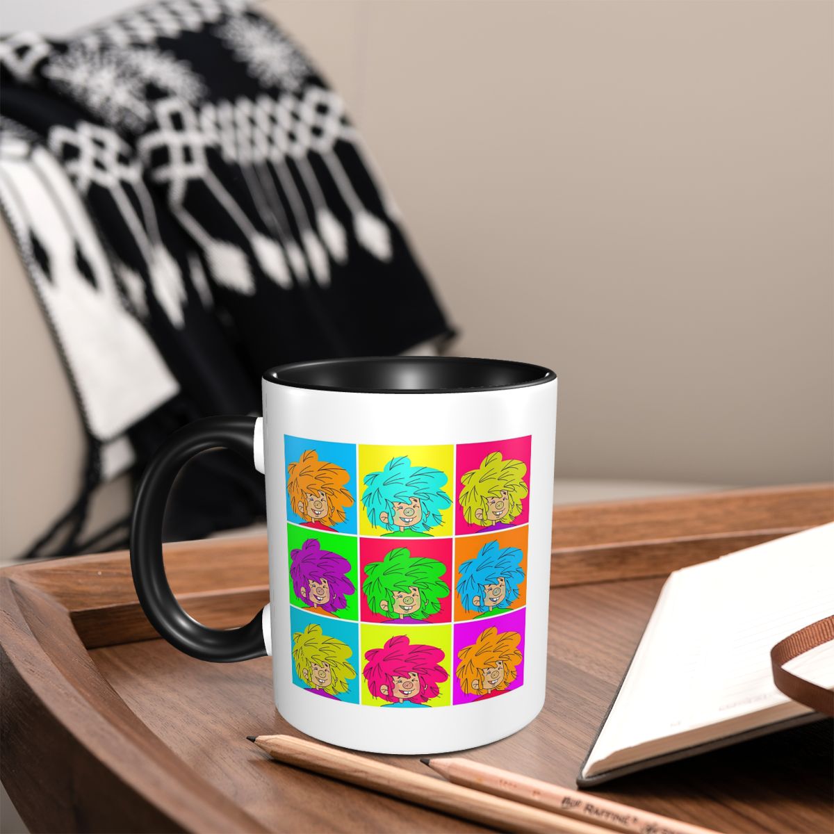Coffee Tea Icon - Taza Pumuckl Icónica Inspirada en Warhol,