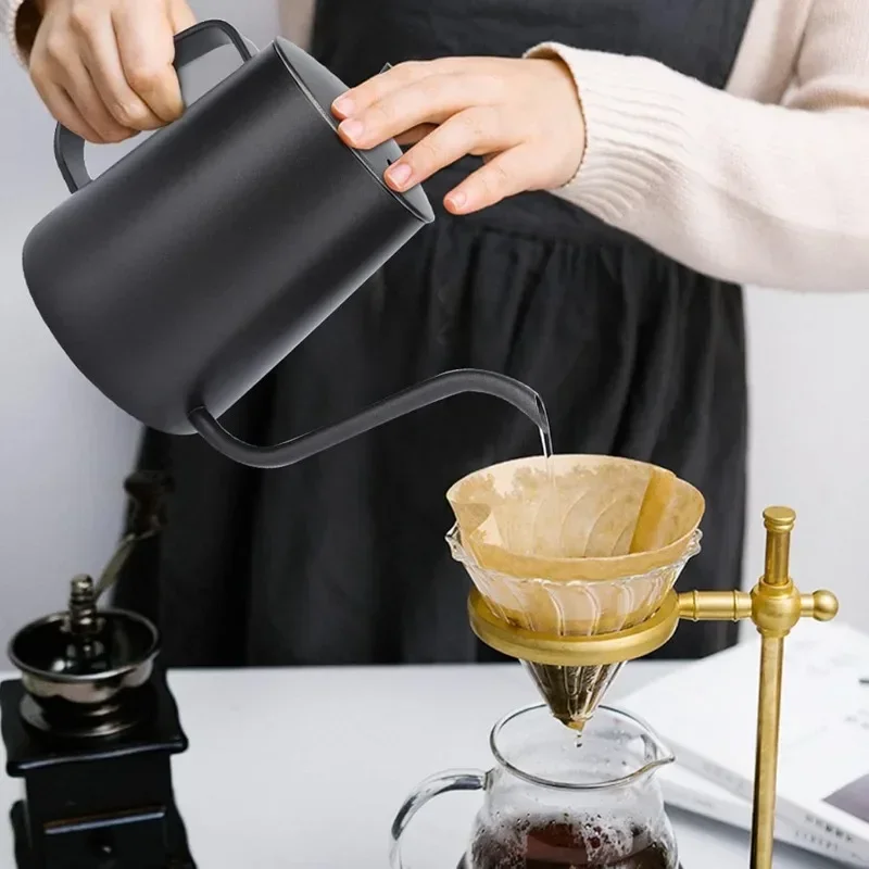 Coffee Tea Pot - Tetera de goteo de acero inoxidable