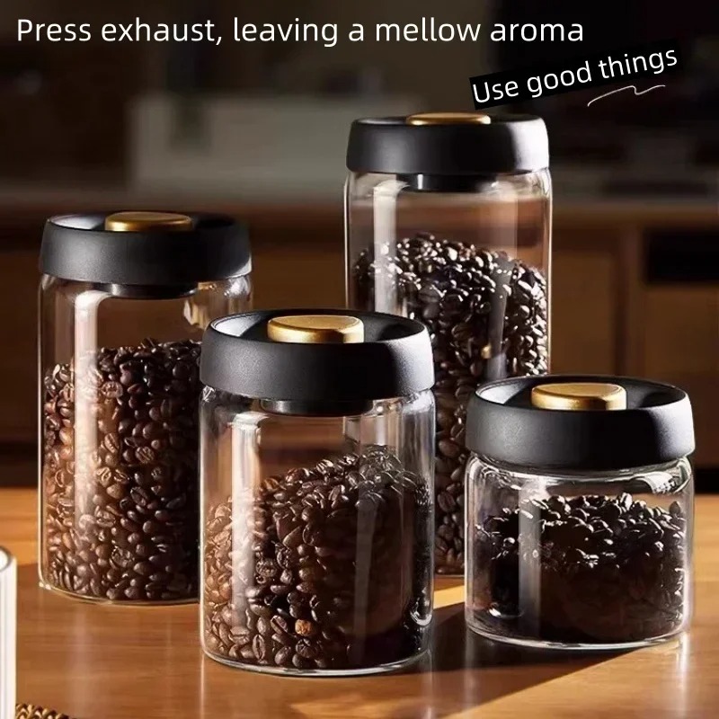 Coffee Tea Essentials - Tarro de café sellado al vacío