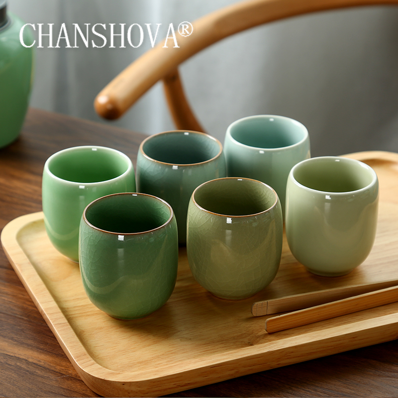 Coffee Tea Essentials - CHANSHOVA-Juego de tazas de té de