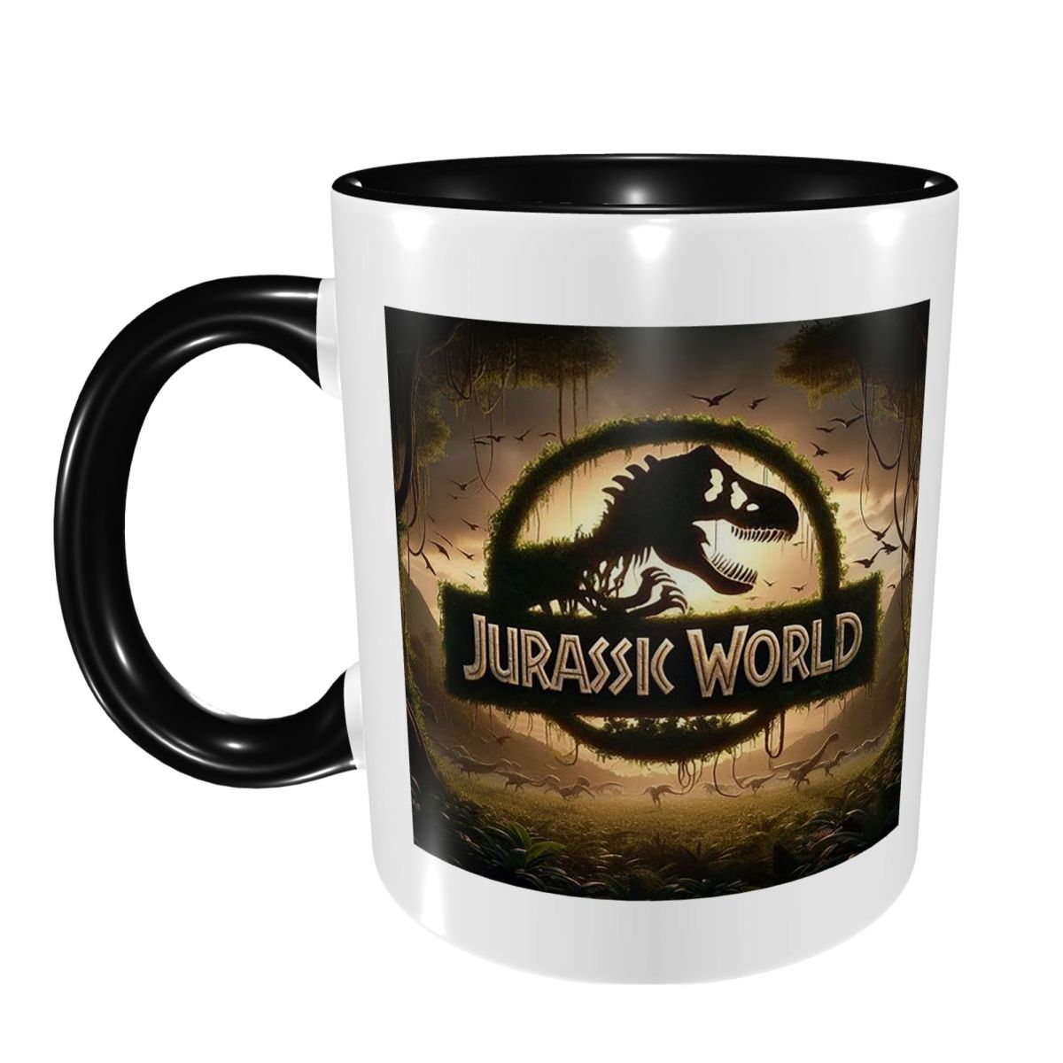 Coffee Tea World - Taza de Jurassic World, Divertida Taza
