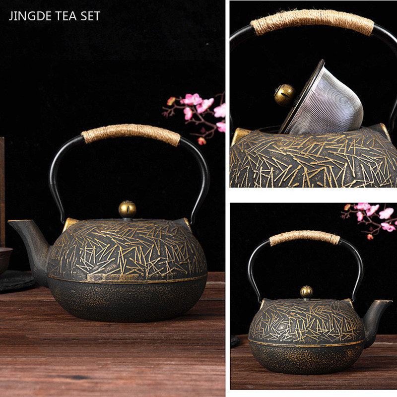 Cast Iron Teapot - Tetera de hierro fundido personalizada, tetera