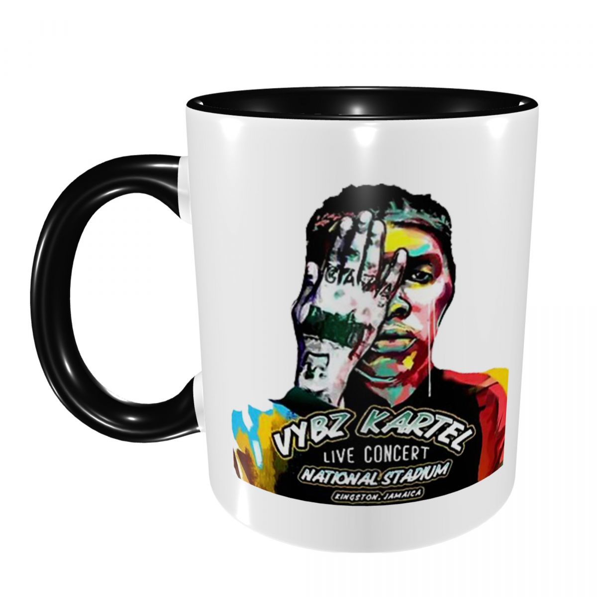 Coffee Tea World - Taza Divertida de Cerámica A Di