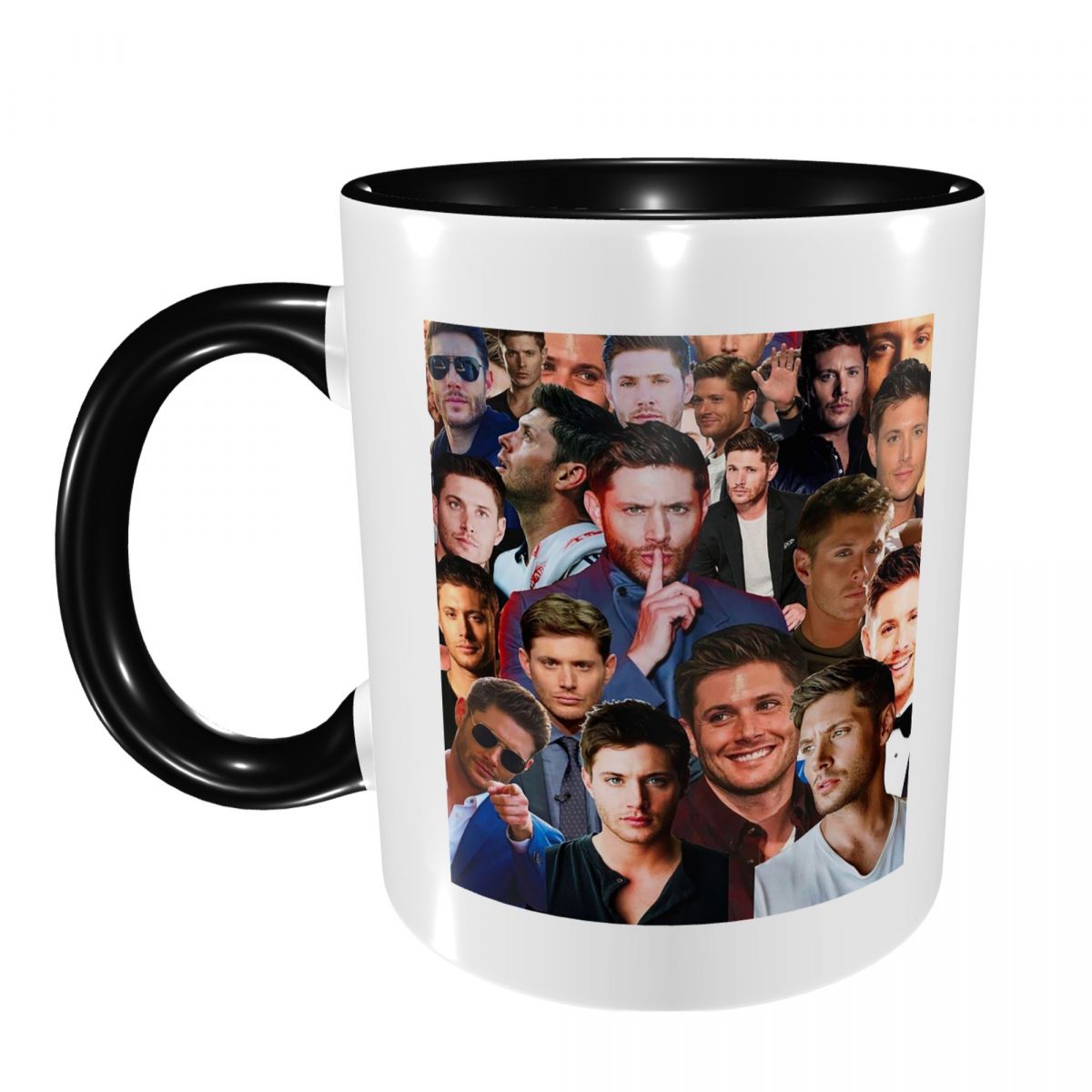 Coffee Tea Photos - Taza con collage de fotos de