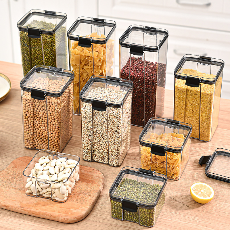 Tea Coffee Sugar Container - Frascos sellados, organizador de cocina, cajas