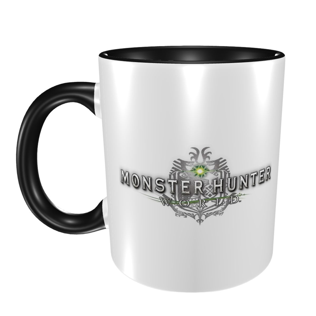 Coffee Tea World - Taza con logotipo de Monster Hunter