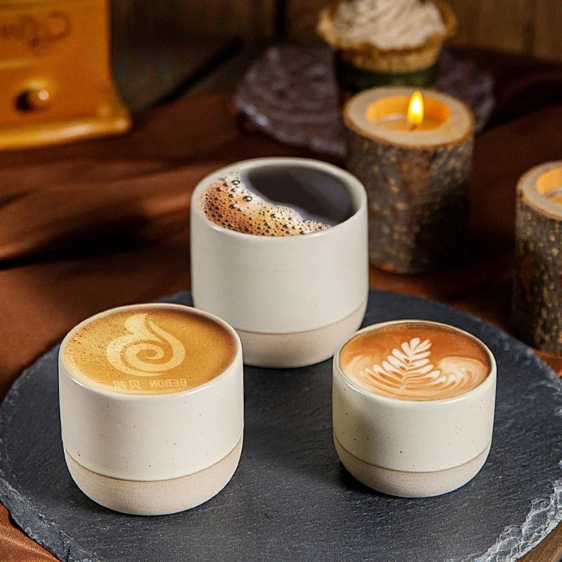 Coffee Tea Catering - Taza de café Vintage, 100ml, 170ml,