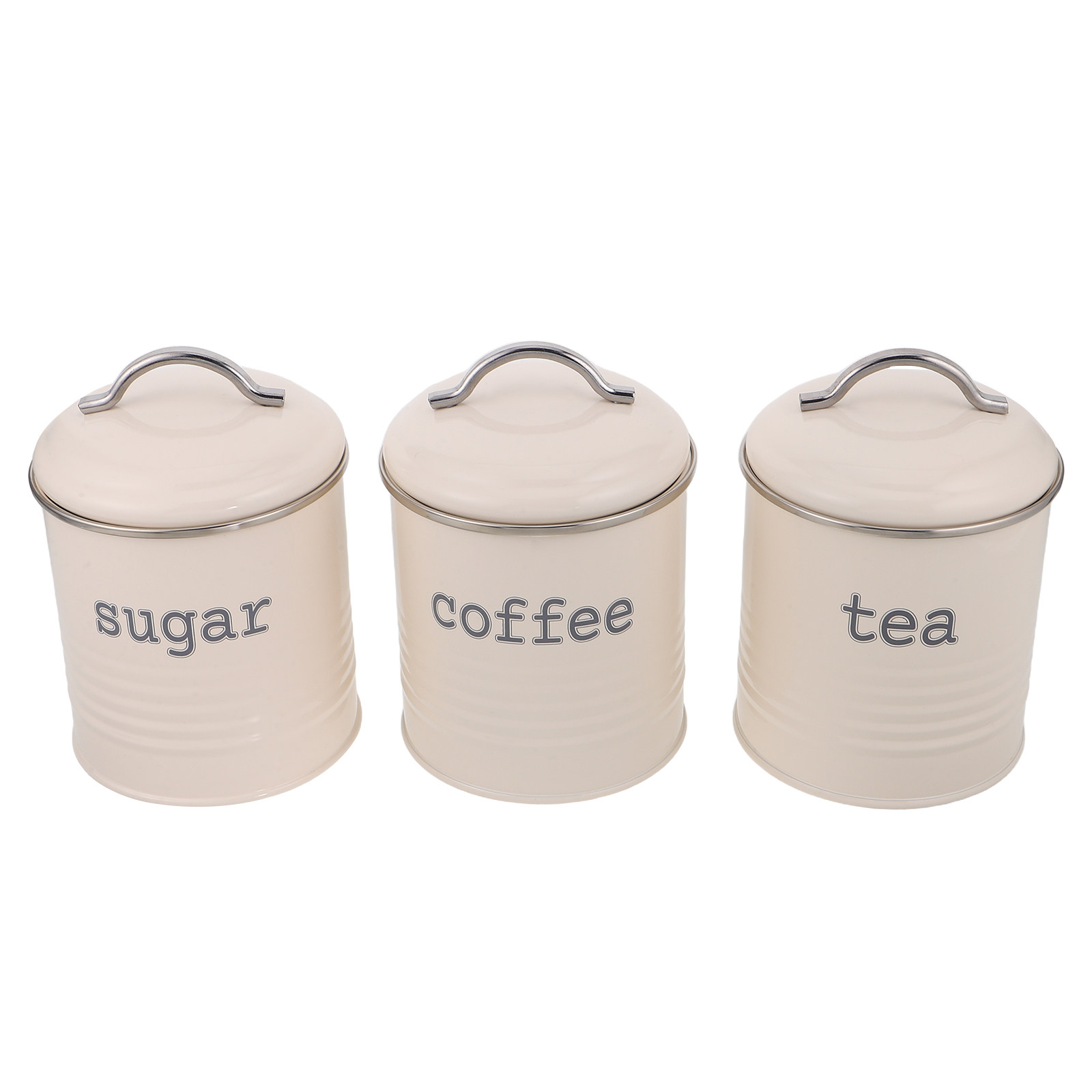 Tea Coffee Sugar Container - Juego de 3 Recipientes Herméticos para