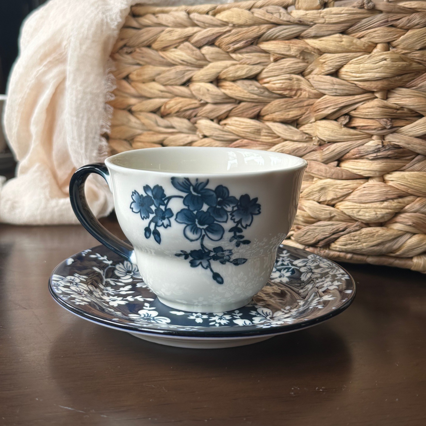 Juego de 2 Platos Vintage para - Tea Coffee Set Up reseña y precio