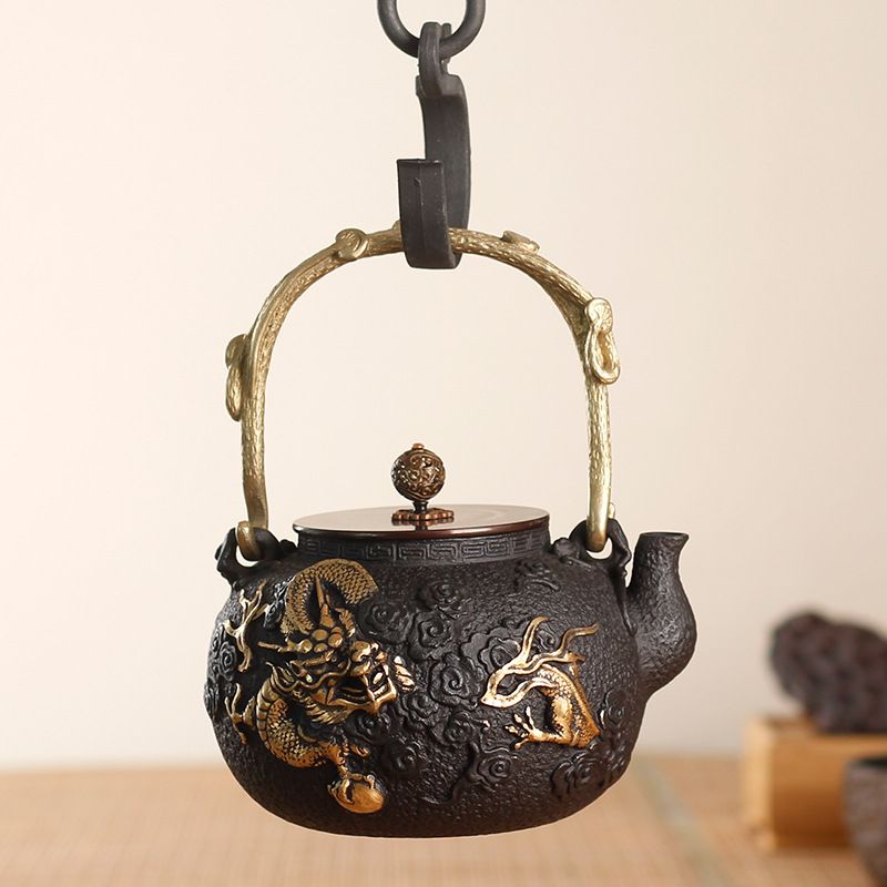 Tetera de hierro fundido de 1. - Cast Iron Teapot reseña y precio