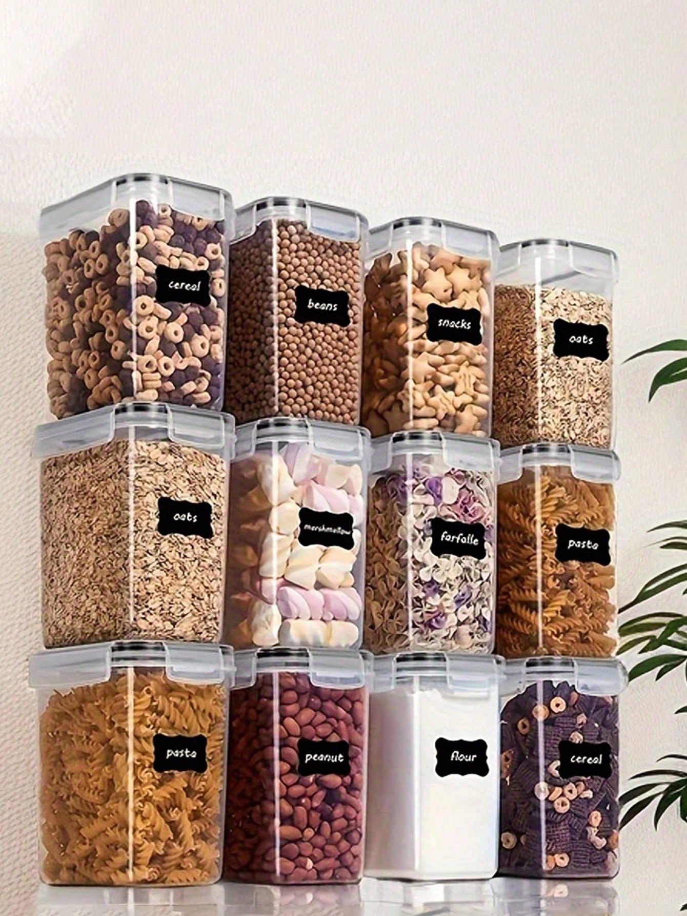 48 recipientes herméticos para - Tea Coffee Sugar Container reseña y precio