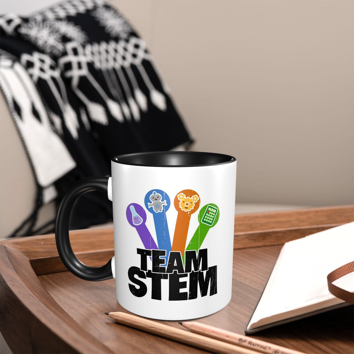 Taza de Cerámica Divertida con - Coffee Tea Icon reseña y precio