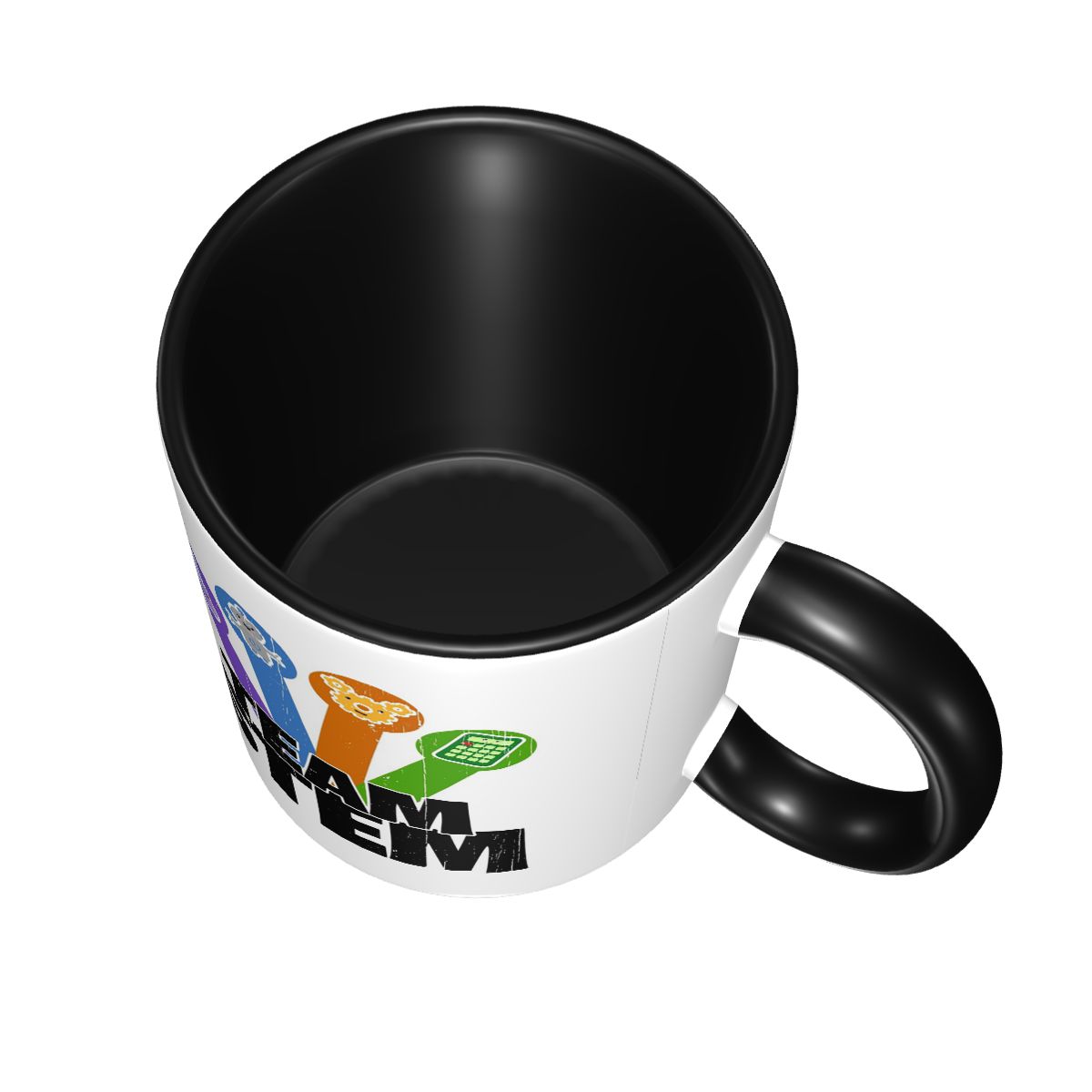 Taza de Cerámica Divertida con - Coffee Tea Icon reseña y precio