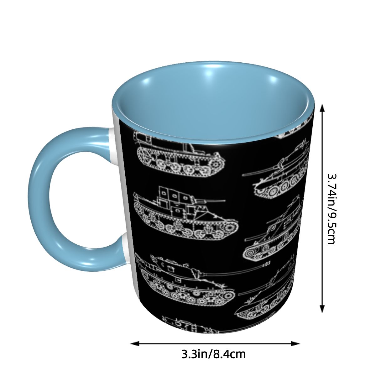 Tazas de Café de Cerámica Dive - Coffee Tea World reseña y precio