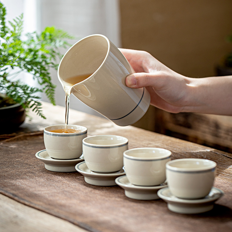 CHANSHOVA-Juego de tazas y pla - Coffee Tea Essentials reseña y precio