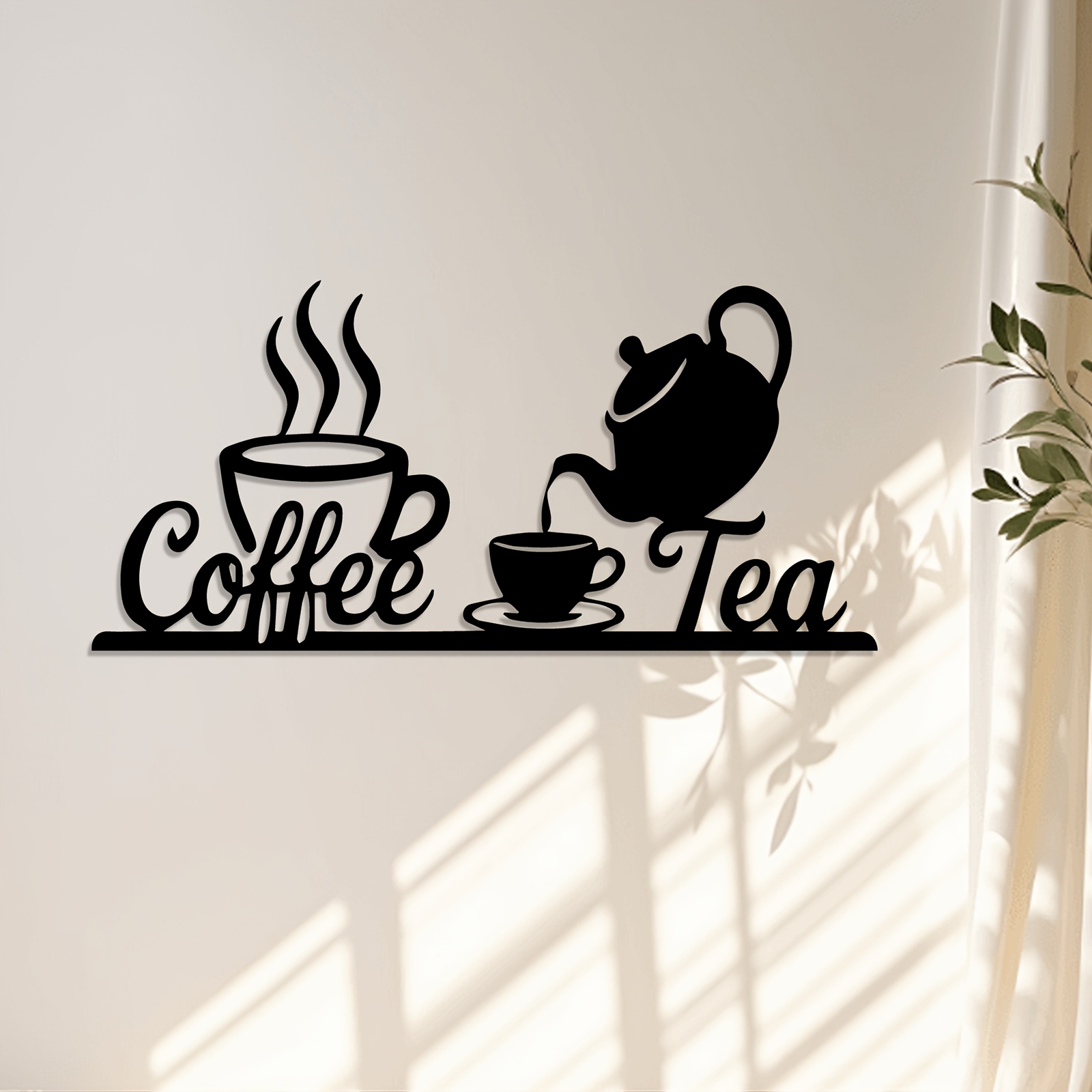 Juego de 1 pieza de arte de pa - Coffee Tea Icon reseña y precio