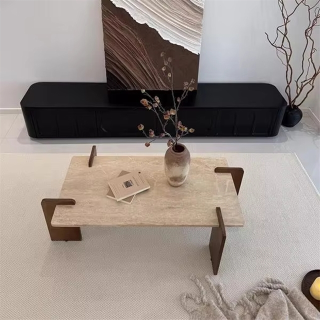 Mesa de Centro para Sala de Es - Tea Coffee Set Up reseña y precio