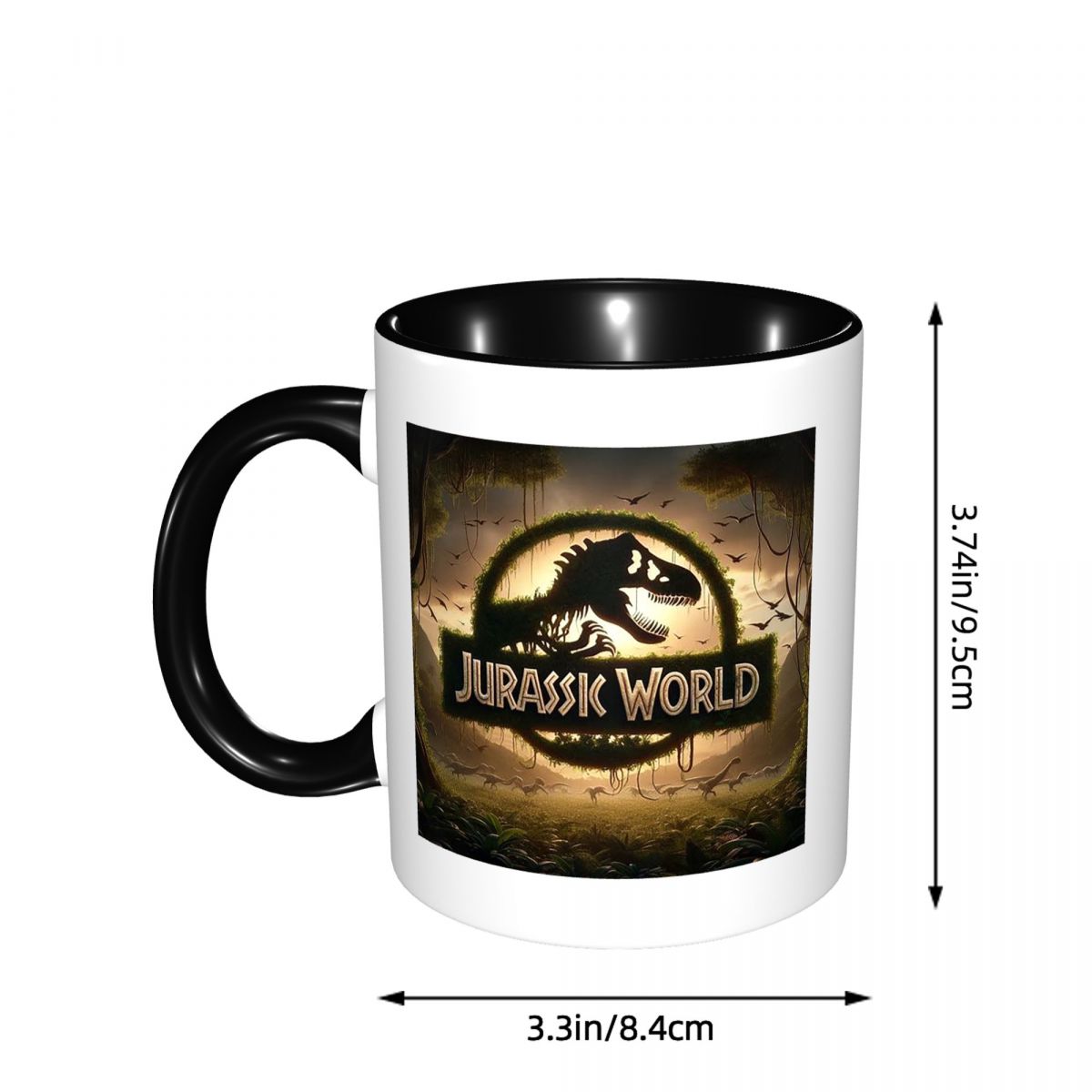 Taza de Jurassic World, Divert - Coffee Tea World reseña y precio