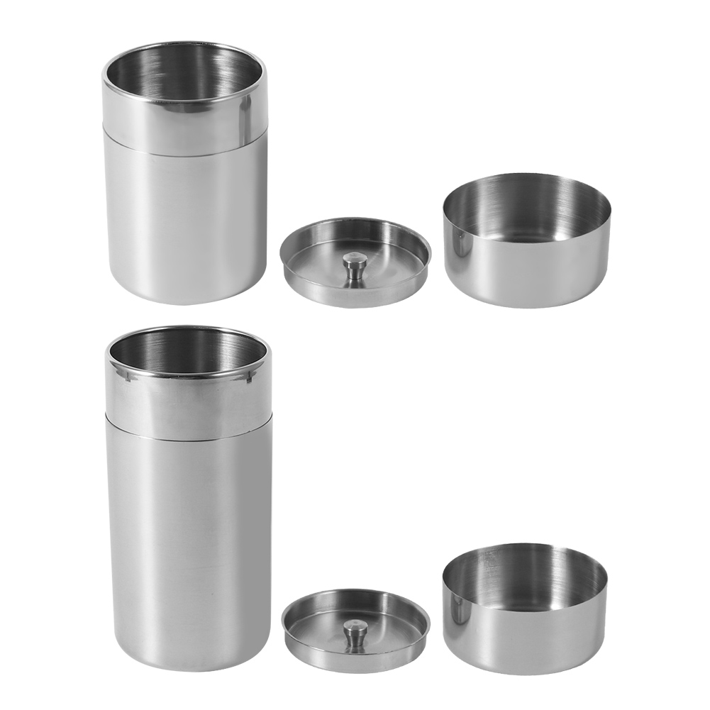 Latas de hojas de té de acero  - Tea Coffee Sugar Container reseña y precio