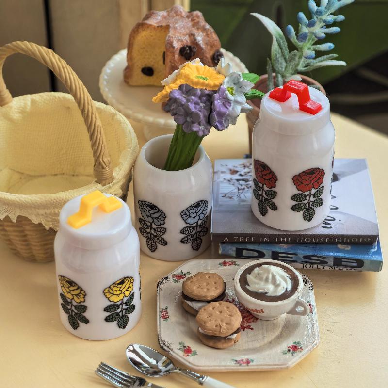 Par de 3 maquetas para casa de - Tea Coffee Set Up reseña y precio