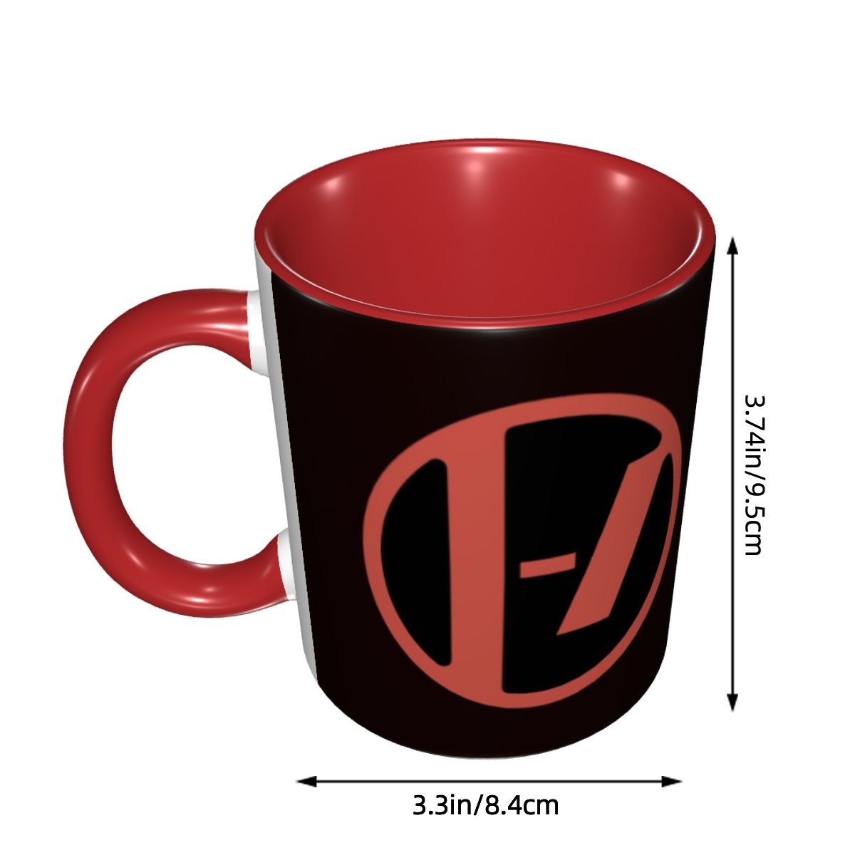 Taza de Cerámica Divertida con - Coffee Tea Icon reseña y precio