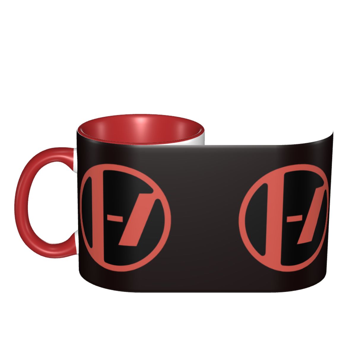 Taza de Cerámica Divertida con - Coffee Tea Icon reseña y precio