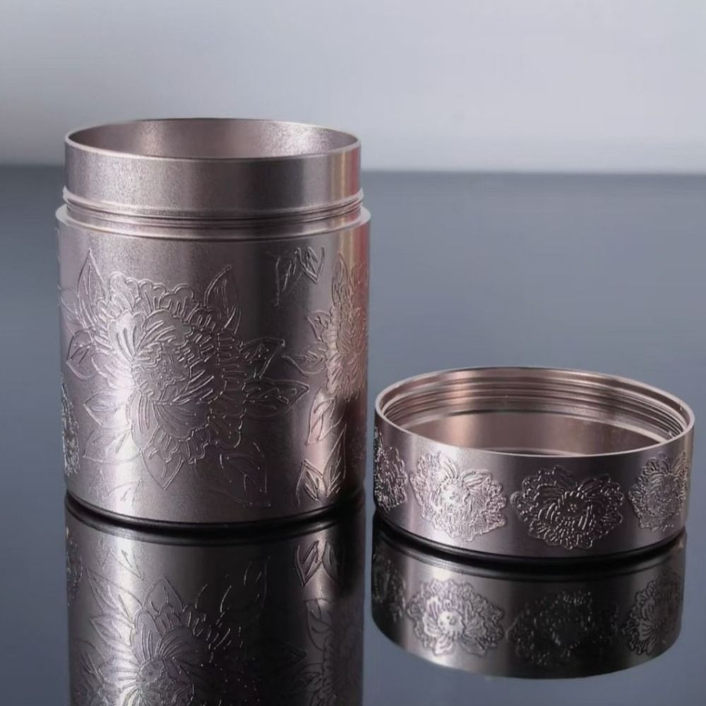 Caja de Té Mini Sellada y Engr - Tea Coffee Sugar Container reseña y precio