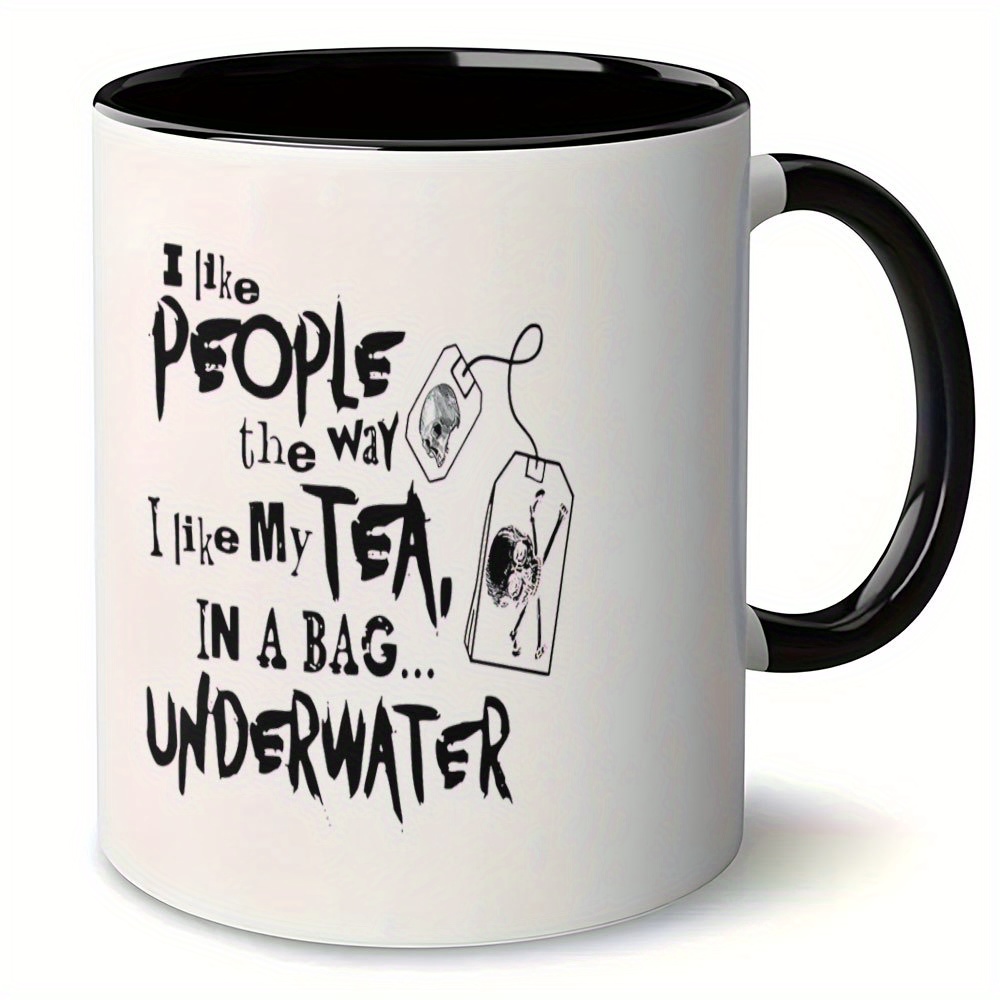 1 taza de café de cerámica de  - Coffee Like Tea Bags reseña y precio