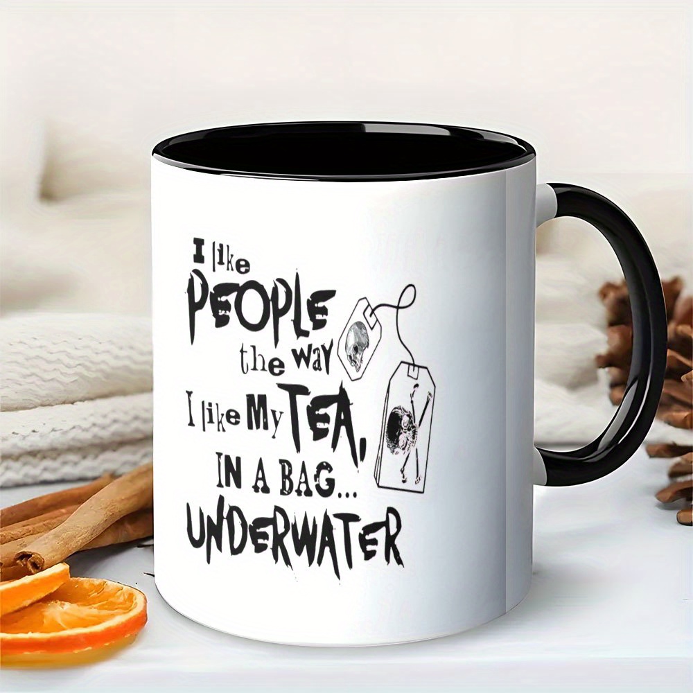 1 taza de café de cerámica de  - Coffee Like Tea Bags reseña y precio