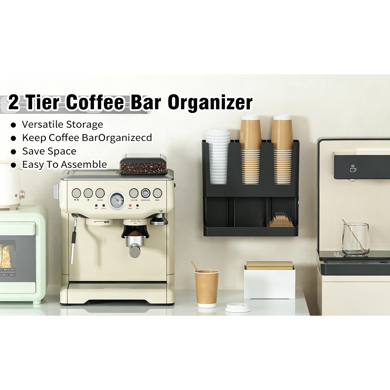 Organizador de estación de caf - Tea Coffee Set Up reseña y precio