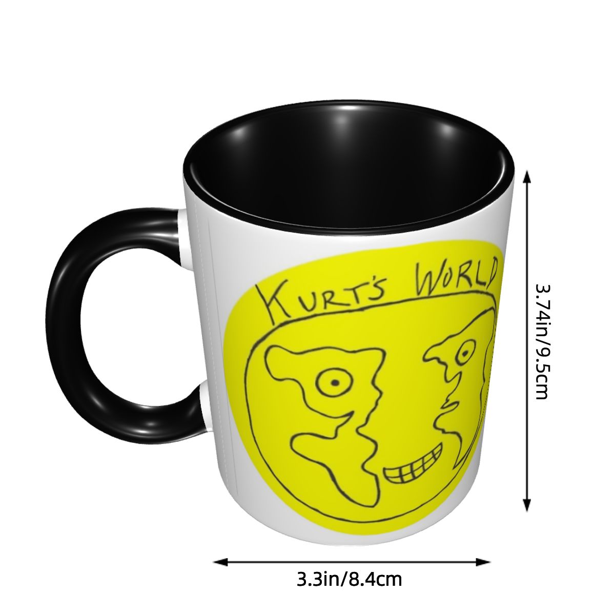 Taza con logotipo de Joe Keery - Coffee Tea World reseña y precio