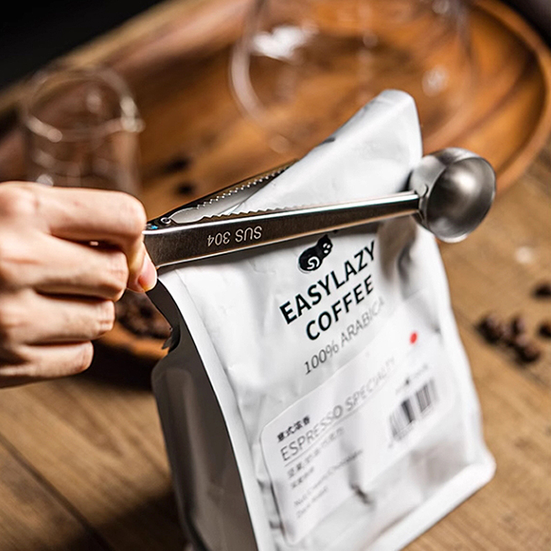 Cuchara de Café de Acero Inoxi - Coffee Tea And Bean Leaf reseña y precio