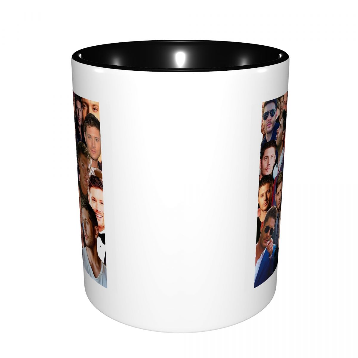 Taza con collage de fotos de J - Coffee Tea Photos reseña y precio