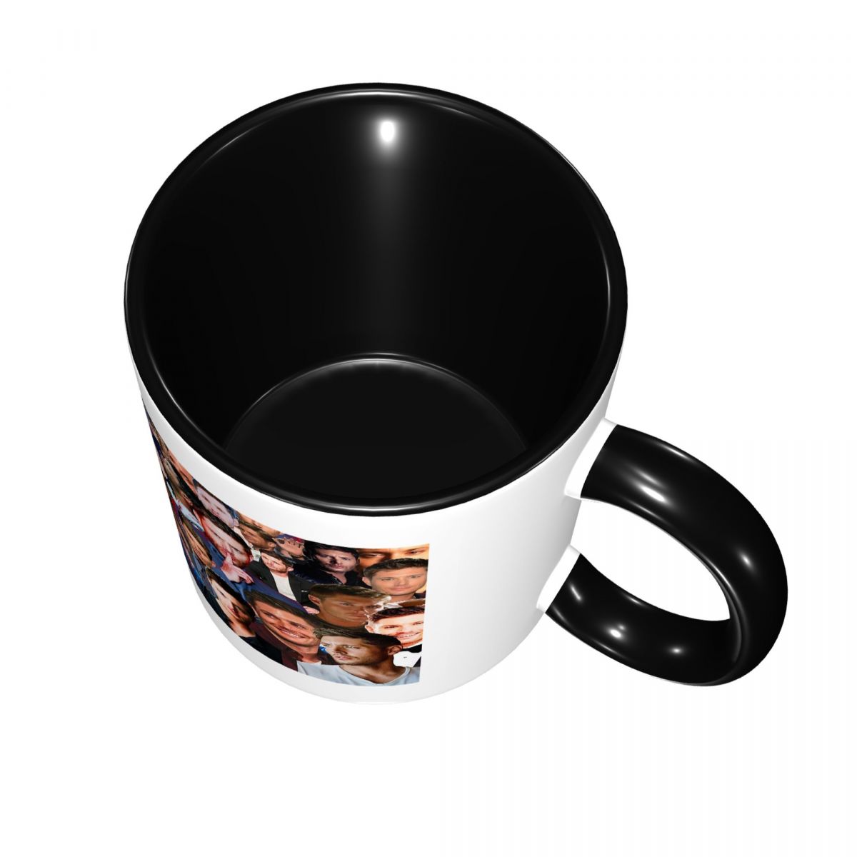 Taza con collage de fotos de J - Coffee Tea Photos reseña y precio