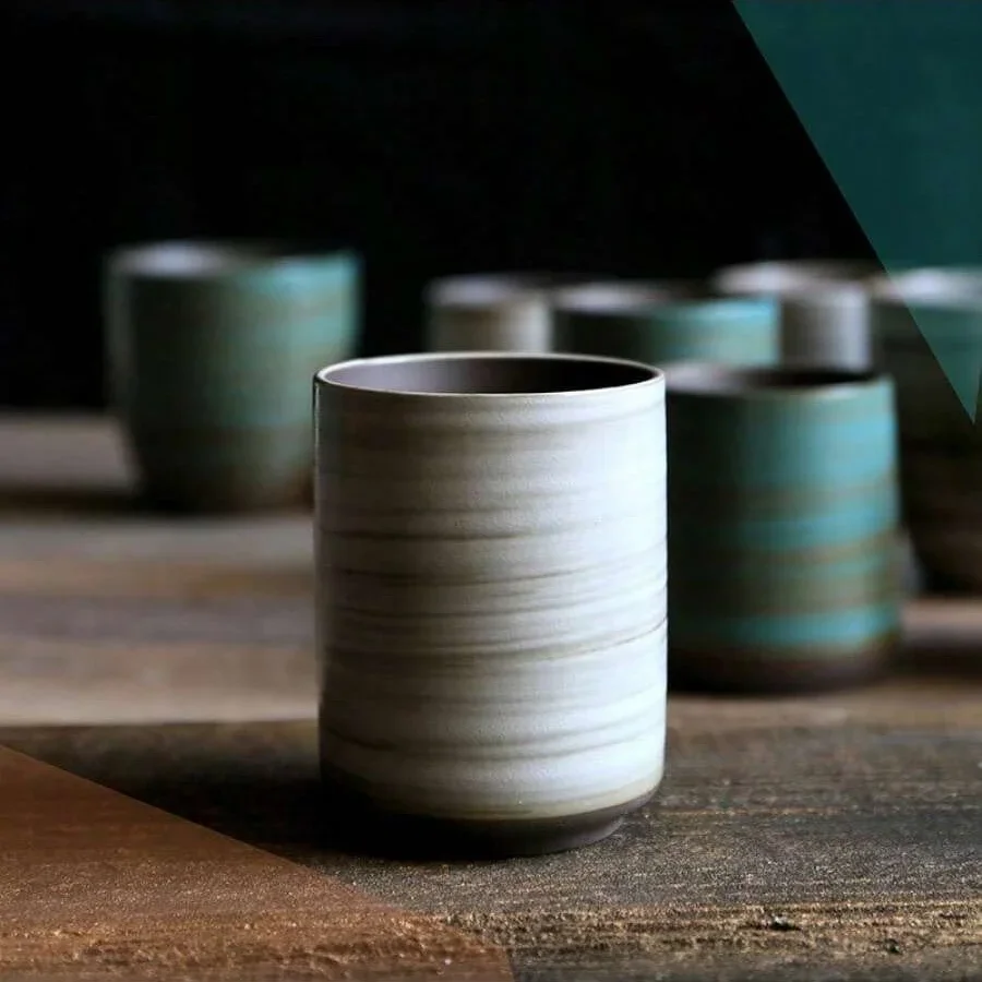 Taza de gres esmaltada craquel - Coffee Tea Essentials reseña y precio