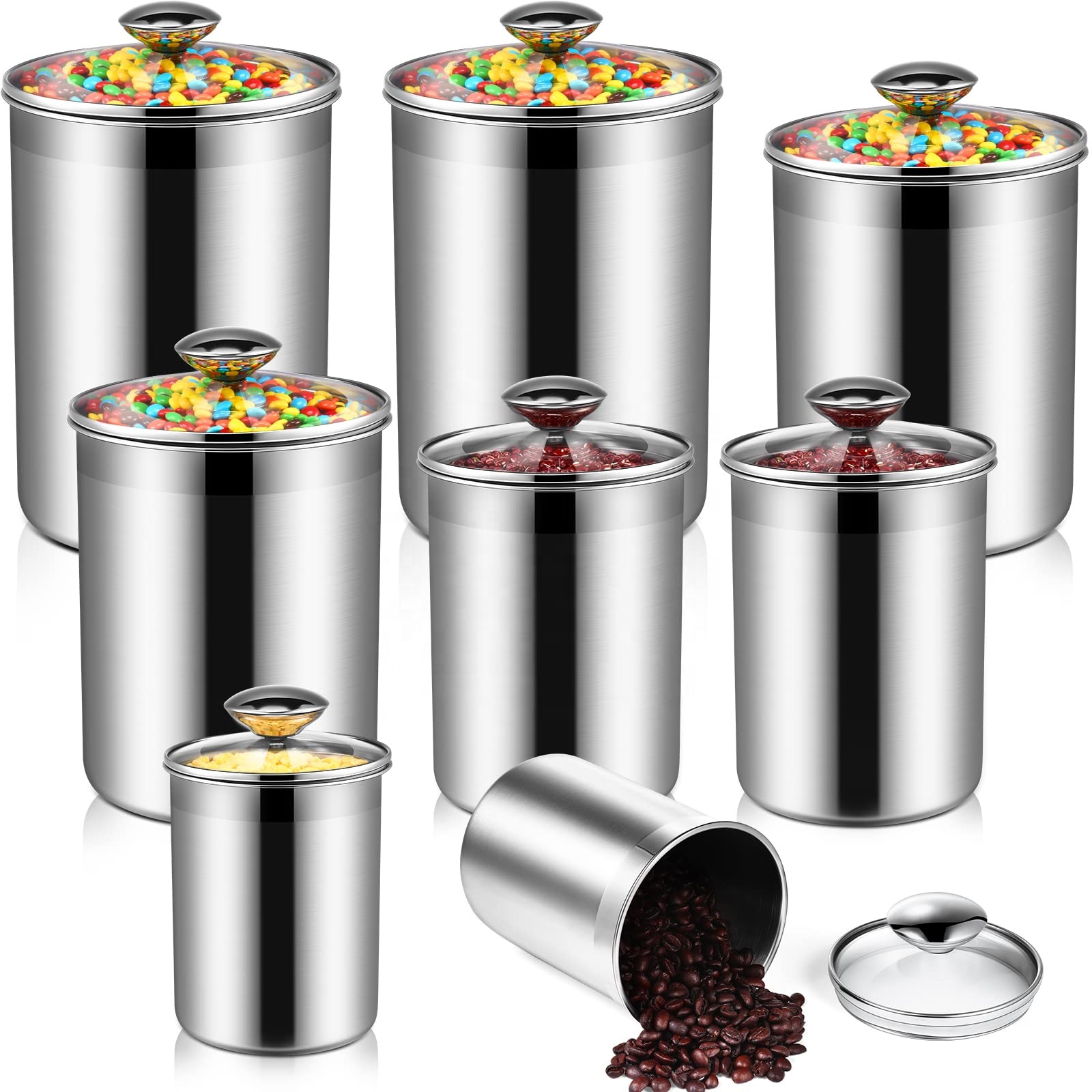Contenedores de almacenamiento - Tea Coffee Sugar Container reseña y precio