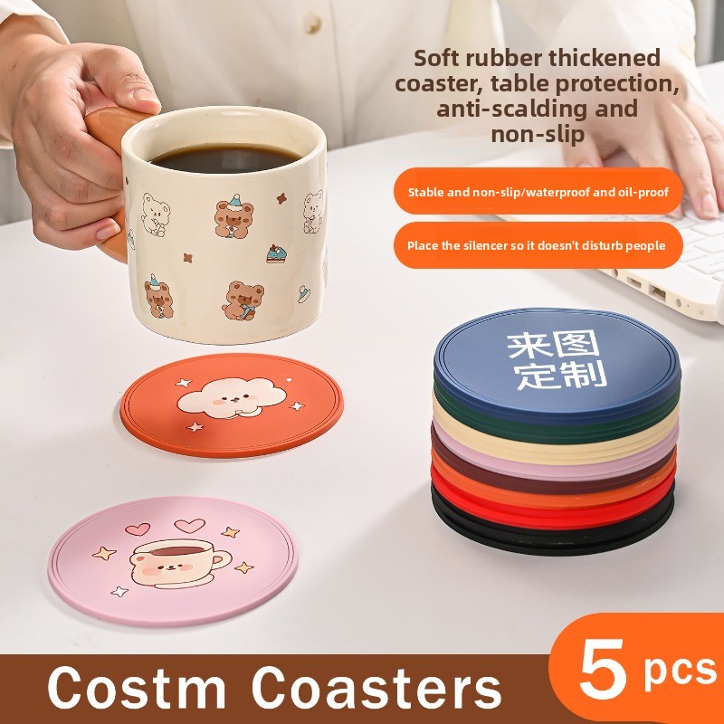 Posavasos de Plástico PVC Suav - Coffee Tea Photos reseña y precio