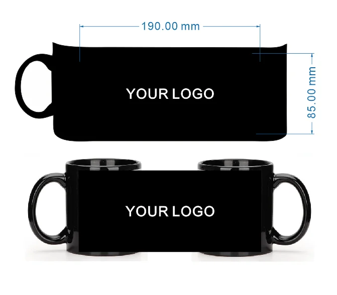 Taza de cerámica con logotipo  - Coffee Tea Photos reseña y precio