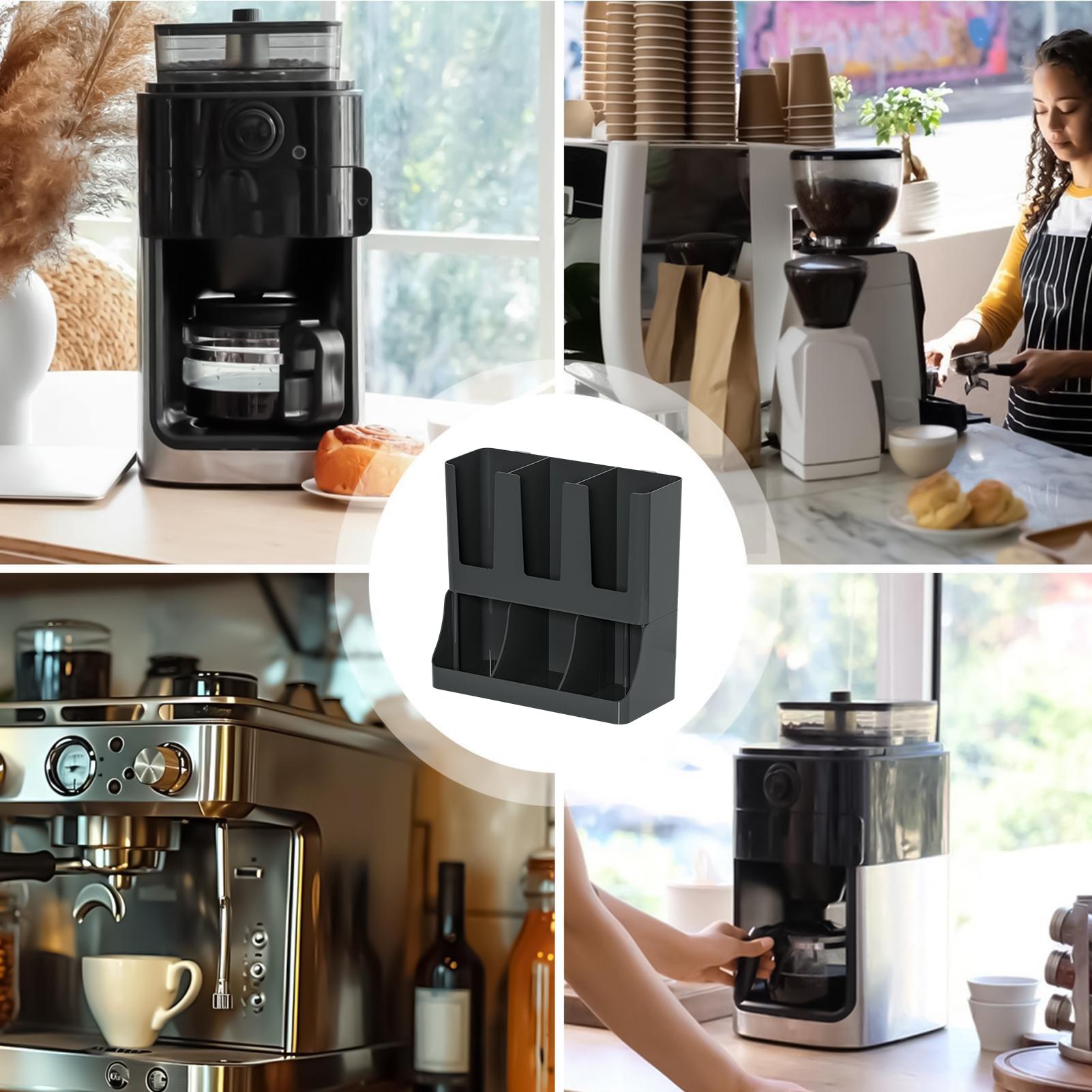 Organizador de café con 6 comp - Tea Coffee Set Up reseña y precio
