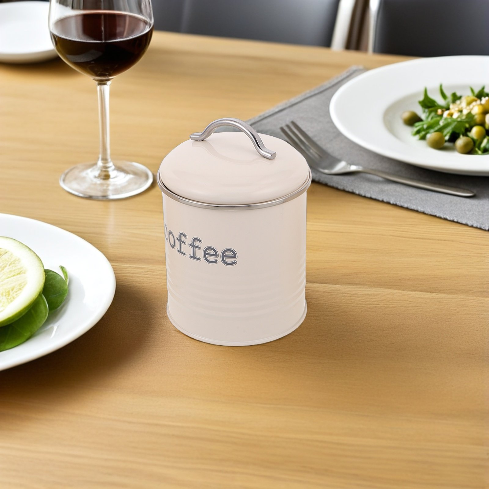 Juego de 3 Recipientes Herméti - Tea Coffee Sugar Container reseña y precio