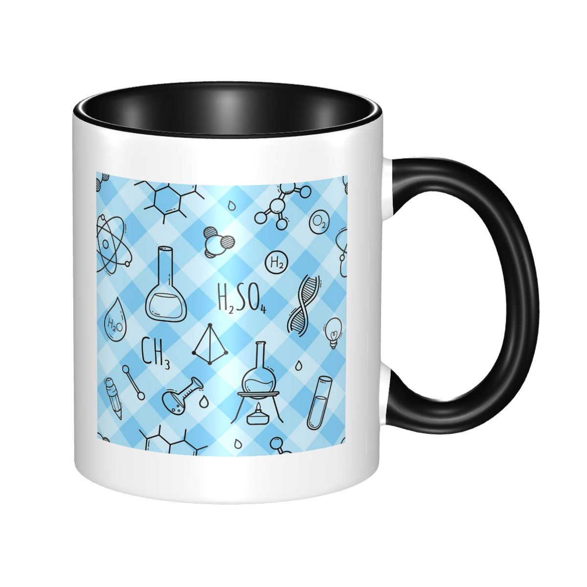 Taza con diseño moderno y patr - Coffee Tea Icon reseña y precio
